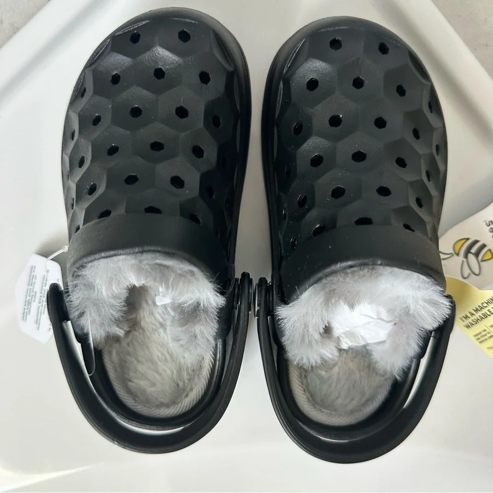 Joybees Varsity Lined Clogs Size 7 Toddler